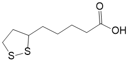 Структурная формула Тиоктовая кислота