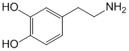 Структурная формула Допамин