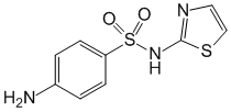 Структурная формула Сульфатиазол