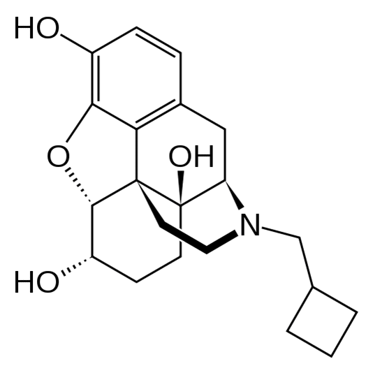 Структурная формула Налбуфин