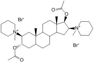 Структурная формула Панкурония бромид