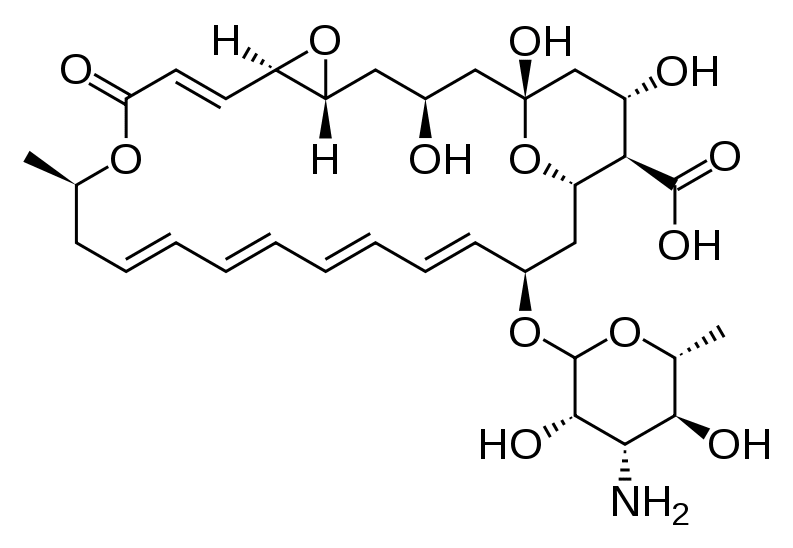 Структурная формула Натамицин