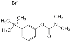 Структурная формула Неостигмина бромид