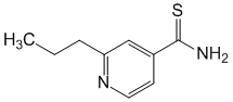 Структурная формула Протионамид