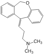 Структурная формула Доксепин