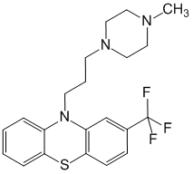 Структурная формула Трифлуоперазин
