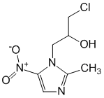 Структурная формула Орнидазол