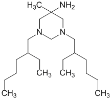 Структурная формула Гексэтидин