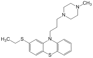 Структурная формула Тиэтилперазин