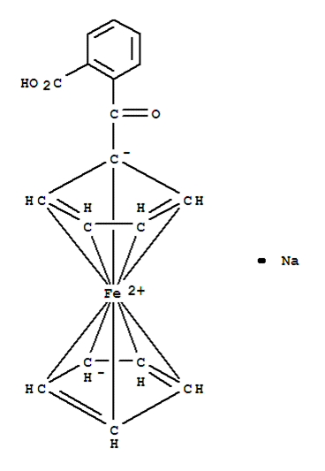 Структурная формула Ферроцерон