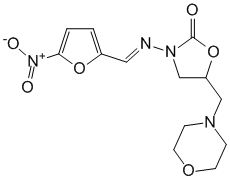 Структурная формула Фуральтадон