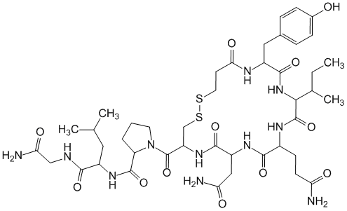 Структурная формула Демокситоцин