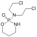 Структурная формула Циклофосфамид