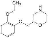 Структурная формула Вилоксазин