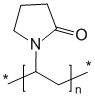 Структурная формула Поливидон