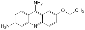 Структурная формула Этакридин