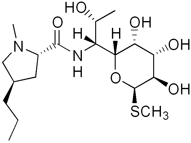 Структурная формула Линкомицин