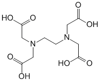 Структурная формула Натрия эдетат
