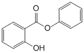 Структурная формула Фенилсалицилат