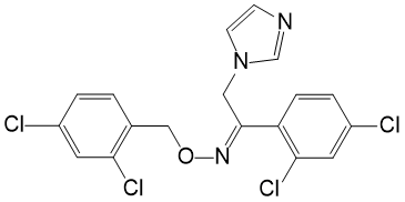 Структурная формула Оксиконазол