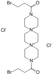 Структурная формула Диброспидия хлорид