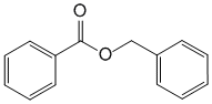 Структурная формула Бензилбензоат