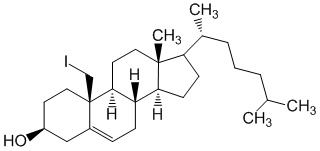 Структурная формула Йодохолестерол (131 I)
