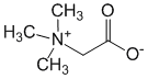 Структурная формула Бетаин