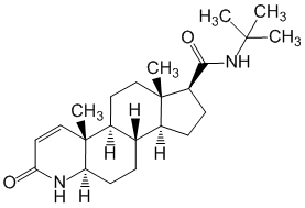 Структурная формула Финастерид
