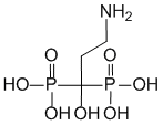 Структурная формула Памидроновая кислота