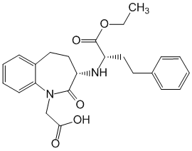 Структурная формула Беназеприл