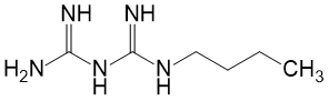 Структурная формула Буформин