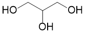 Структурная формула Глицерол