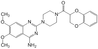 Структурная формула Доксазозин
