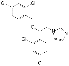 Структурная формула Миконазол