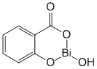 Структурная формула Висмута субсалицилат