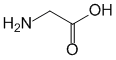 Структурная формула Глицин
