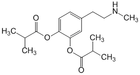 Структурная формула Ибопамин