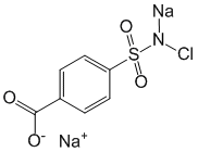 Структурная формула Моналазон динатрия