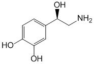 Структурная формула Норэпинефрин