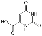 Структурная формула Оротовая кислота