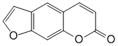 Структурная формула Псорален