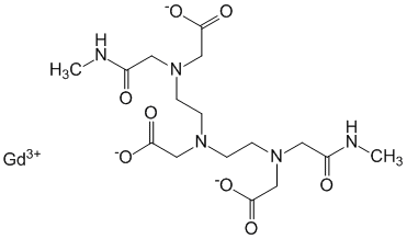 Структурная формула Гадодиамид