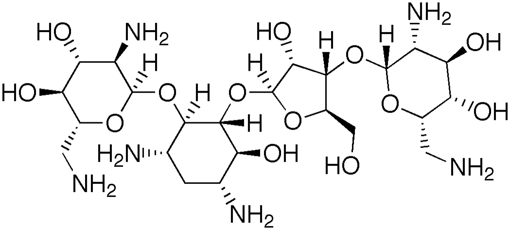 Структурная формула Фрамицетин