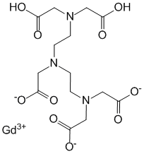 Структурная формула Гадопентетовая кислота