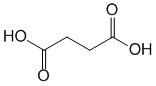 Структурная формула Янтарная кислота