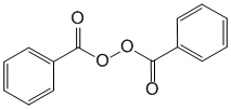 Структурная формула Бензоила пероксид