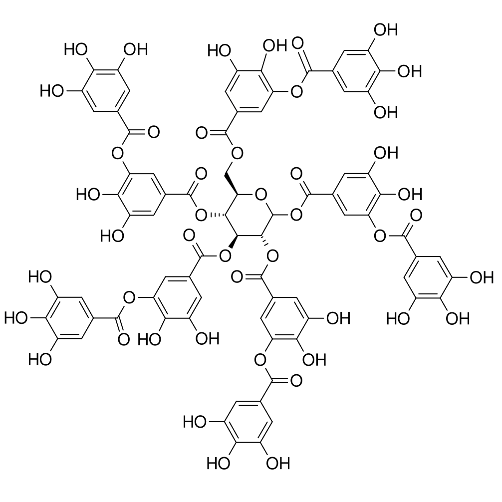 Структурная формула Танин