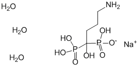 Структурная формула Алендронат натрия