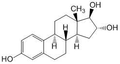 Структурная формула Эстриол